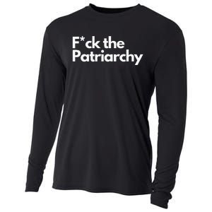 F The Patriarchy Fuck The Patriarchy Cooling Performance Long Sleeve Crew