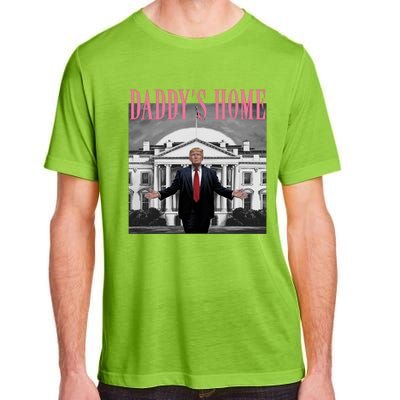 Funny Trump Pink Daddys Home Trump 2024 Gift Adult ChromaSoft Performance T-Shirt