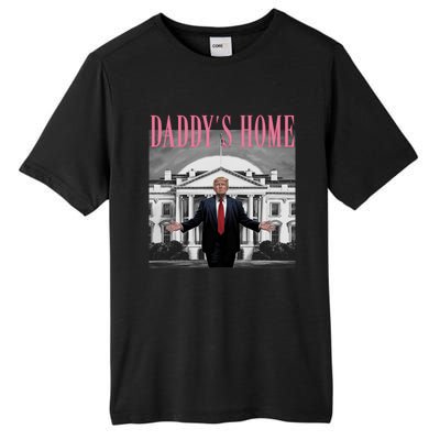 Funny Trump Pink Daddys Home Trump 2024 Gift Tall Fusion ChromaSoft Performance T-Shirt