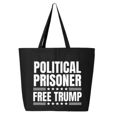 Free Trump Political Prisoner Real Verdict November 5 2024 25L Jumbo Tote