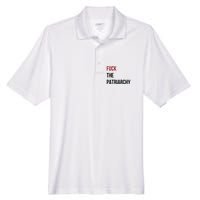 Fuck The Patriarchy Feminine Rage Festival Outfit Men's Origin Performance Pique Polo