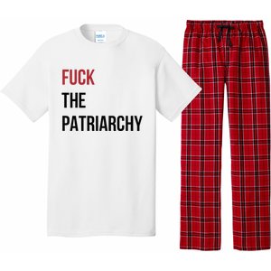 Fuck The Patriarchy Feminine Rage Festival Outfit Pajama Set