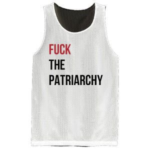 Fuck The Patriarchy Feminine Rage Festival Outfit Mesh Reversible Basketball Jersey Tank