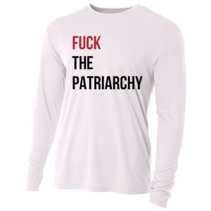 Fuck The Patriarchy Feminine Rage Festival Outfit Cooling Performance Long Sleeve Crew