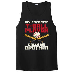 Favorite Tball Player Brother Baseball Family PosiCharge Competitor Tank