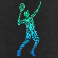 Funny Tennis Player Gift Adult Drive Performance Visor