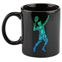 Funny Tennis Player Gift 11oz C Handle Ceramic Mug