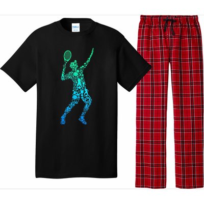 Funny Tennis Player Gift Pajama Set