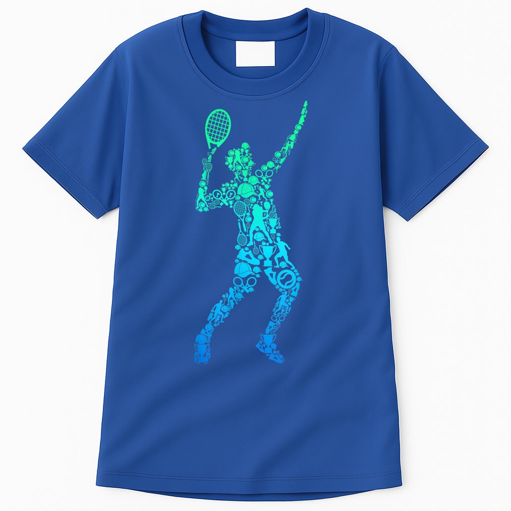 Funny Tennis Player Gift Tall T-Shirt