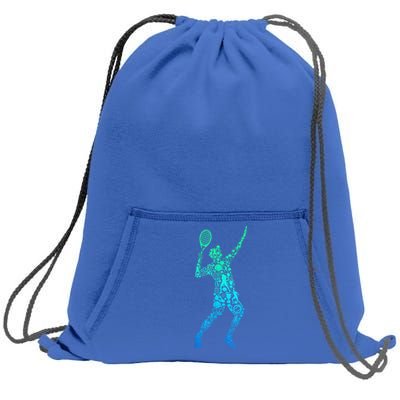 Funny Tennis Player Gift Sweatshirt Cinch Pack Bag