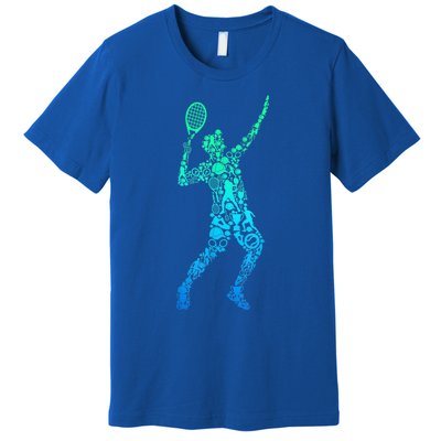 Funny Tennis Player Gift Premium T-Shirt