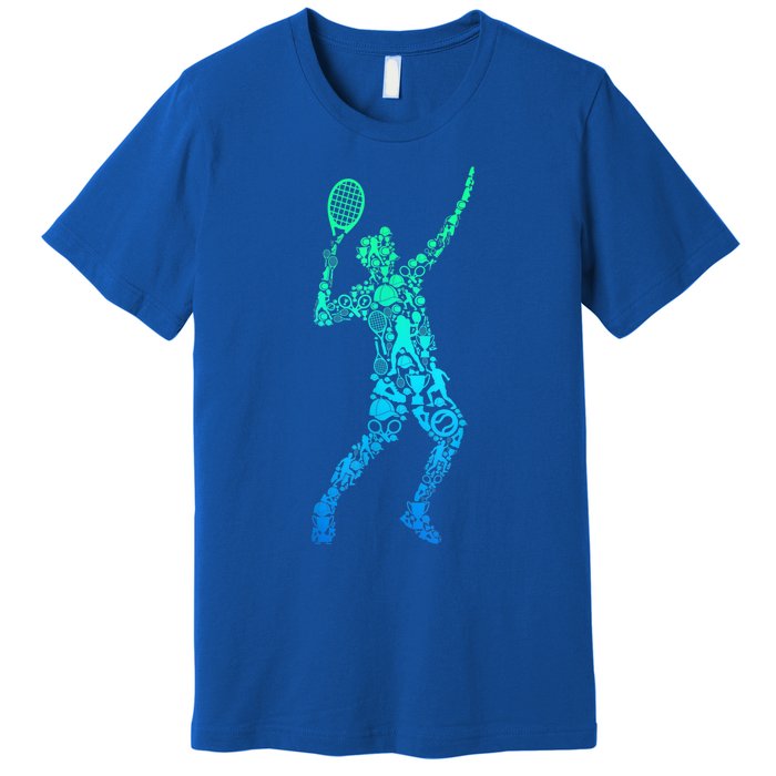 Funny Tennis Player Gift Premium T-Shirt