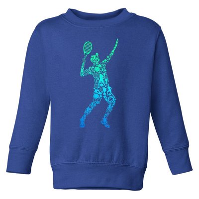 Funny Tennis Player Gift Toddler Sweatshirt