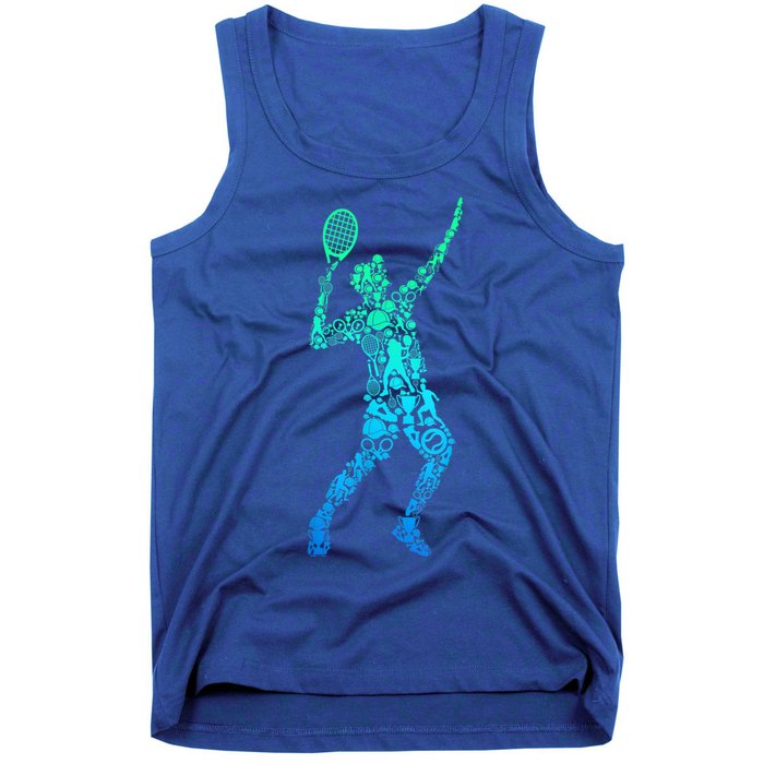 Funny Tennis Player Gift Tank Top