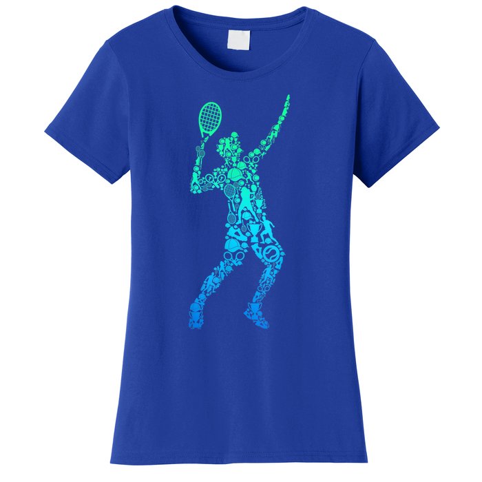 Funny Tennis Player Gift Women's T-Shirt