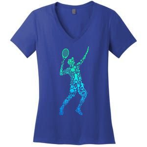 Funny Tennis Player Gift Women's V-Neck T-Shirt