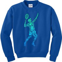 Funny Tennis Player Gift Kids Sweatshirt