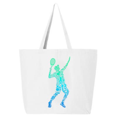 Funny Tennis Player Gift 25L Jumbo Tote