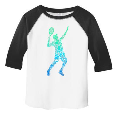 Funny Tennis Player Gift Toddler Fine Jersey T-Shirt