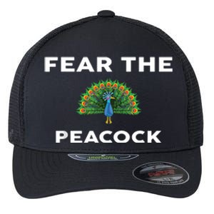 Fear The PEACOCK PEACOCKS Flexfit Unipanel Trucker Cap