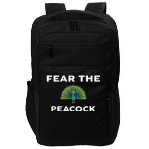 Fear The PEACOCK PEACOCKS Impact Tech Backpack