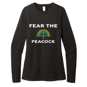 Fear The PEACOCK PEACOCKS Womens CVC Long Sleeve Shirt