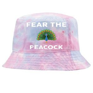 Fear The PEACOCK PEACOCKS Tie-Dyed Bucket Hat