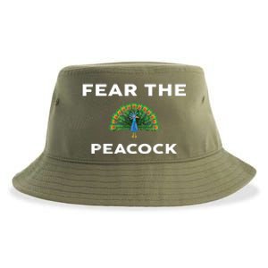 Fear The PEACOCK PEACOCKS Sustainable Bucket Hat