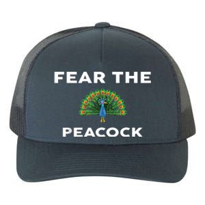 Fear The PEACOCK PEACOCKS Yupoong Adult 5-Panel Trucker Hat