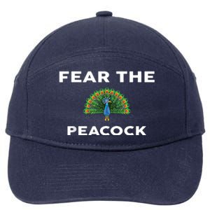 Fear The PEACOCK PEACOCKS 7-Panel Snapback Hat