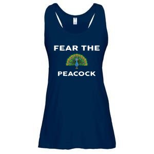 Fear The PEACOCK PEACOCKS Ladies Essential Flowy Tank