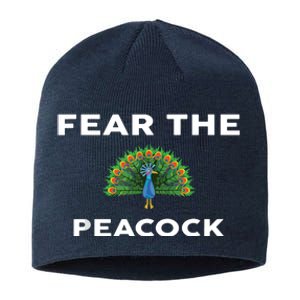 Fear The PEACOCK PEACOCKS Sustainable Beanie