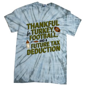 Funny Thanksgiving Pregnancy Announcement Dad To Be 2025 Tie-Dye T-Shirt