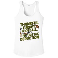 Funny Thanksgiving Pregnancy Announcement Dad To Be 2025 Ladies PosiCharge Competitor Racerback Tank