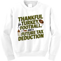 Funny Thanksgiving Pregnancy Announcement Dad To Be 2025 Kids Sweatshirt