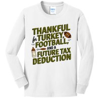 Funny Thanksgiving Pregnancy Announcement Dad To Be 2025 Kids Long Sleeve Shirt