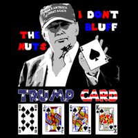 Funny Trump Poker I Dont Bluff The Nuts Ace President Impact Tech Backpack