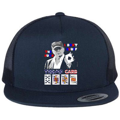 Funny Trump Poker I Dont Bluff The Nuts Ace President Flatbill Hat
