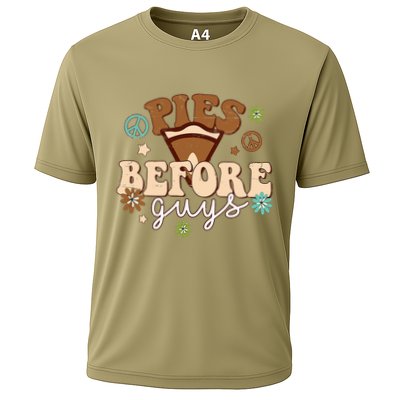 Funny Thanksgiving Pies Before Guys Performance Shirt