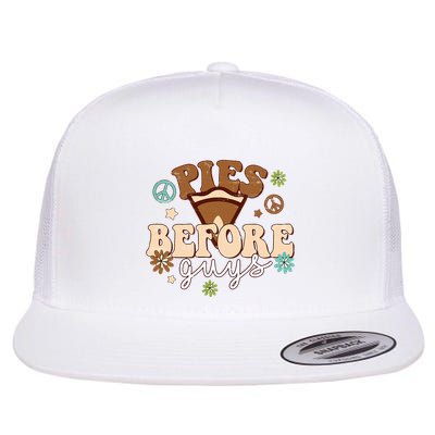 Funny Thanksgiving Pies Before Guys Flatbill Hat