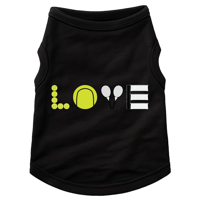 Funny Tennis Player Tennis Coach Tennis Gift Doggie Tank