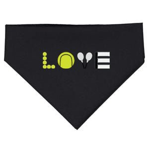 Funny Tennis Player Tennis Coach Tennis Gift USA-Made Doggie Bandana