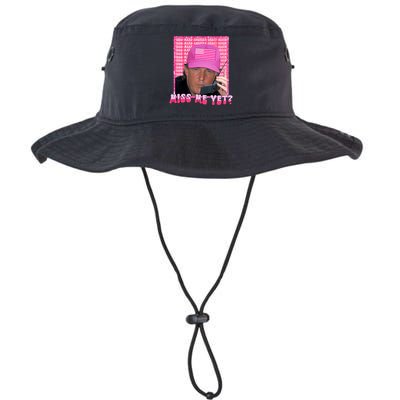 Funny Trump Pink Miss Me Yet Trump 2024 President 2024 Legacy Cool Fit Booney Bucket Hat