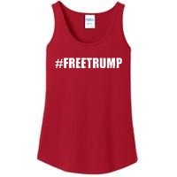 Free Trump Pro Donald Trump 2024 #Freetrump Ladies Essential Tank