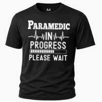 Funny Training, Paramedic In Progress, Medical Student Cooling Performance Crew T-Shirt