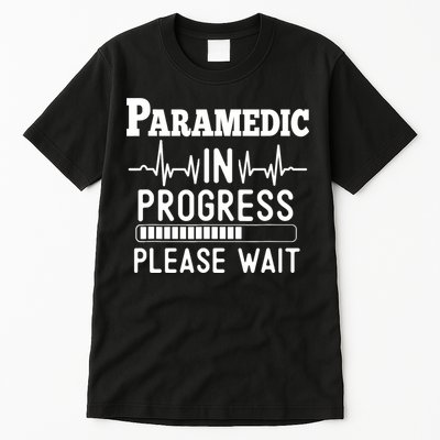 Funny Training, Paramedic In Progress, Medical Student Tall T-Shirt