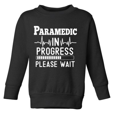 Funny Training, Paramedic In Progress, Medical Student Toddler Sweatshirt