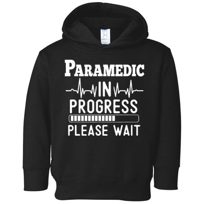 Funny Training, Paramedic In Progress, Medical Student Toddler Hoodie