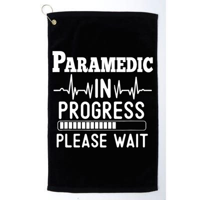 Funny Training, Paramedic In Progress, Medical Student Golf Towel