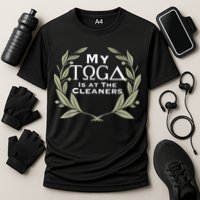 Funny Toga Party Cooling Performance Crew T-Shirt